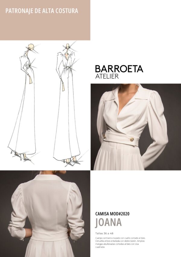 Patron Camisa Joana