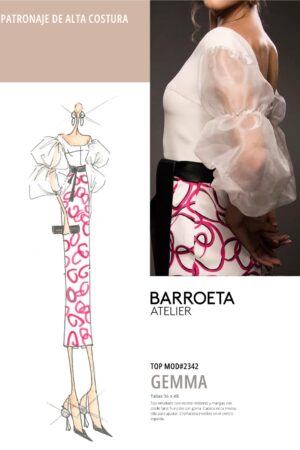 Patron Top Gemma Atelier Javier Barroeta
