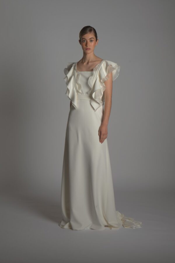 Astere vestido de novia Javier Barroeta