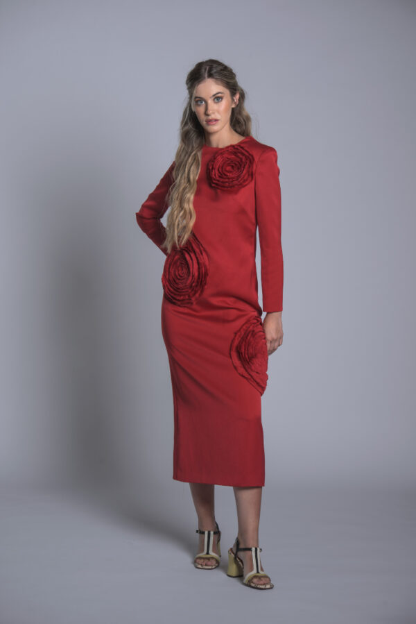 Lorea vestido invitada atelier Barroeta Bilbao
